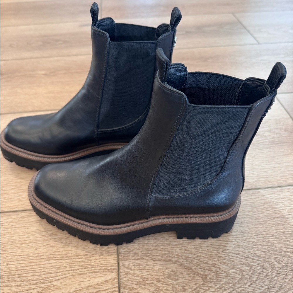 Sam Edelman Black Ankle Boots - Picture 2 of 7